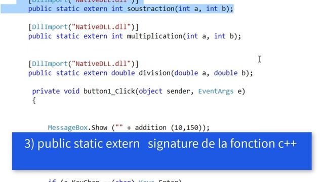 Comment appeler une dll native (c++ ) en c# sous windows смотреть онлайн