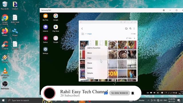 How to copy files from Samsung DEX to PC and PC to DEX - Quick Tutorial смотреть онлайн