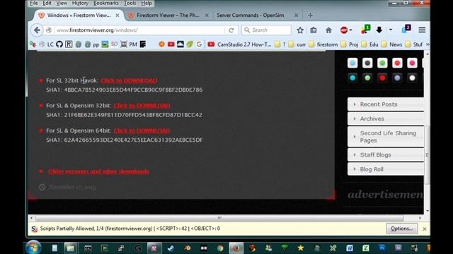9 - Video Tutorial: Install and Download Firestorm смотреть онлайн