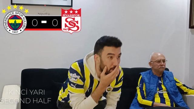 FANATİK FENERBAHÇELİLER SİVAS MAÇINI İZLERSE MAÇA TEPKİ |FENERBAHÇE 1-0 SİVASSPOR| смотреть онлайн