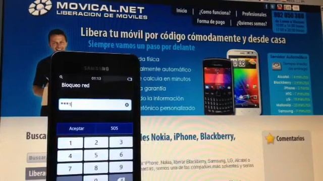 Liberar Samsung S7250 Wave M, desbloquear Samsung GT S7250D de Yoigo Movical Net смотреть онлайн