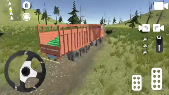 Offroad Indian Truck Simulator 2023- Real indian Cargo Transport - Android Gameplay смотреть онлайн