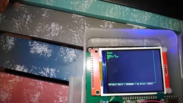 Portable Apple 1 using RC6502 SBC смотреть онлайн