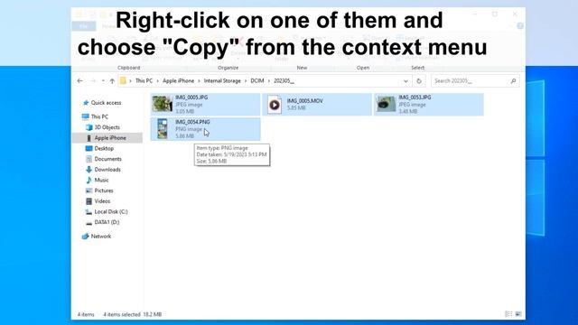 （2023）How to Transfer Photos from iPhone to PC – 4 easy ways смотреть онлайн
