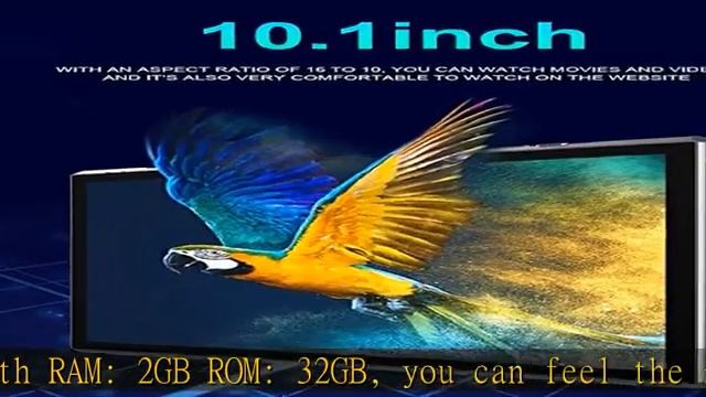 ZZB Tablet 10 Inch Android Tablets, 32GB ROM 512GB Expand，6000mah Battery, Quad-Core Processor 2GB смотреть онлайн