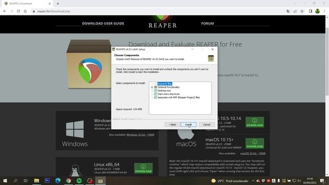 Como instalar o editor de música reaper no windows 10: Passo-a-passo смотреть онлайн