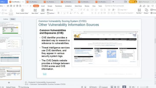 CISCO CyberOp Module 23: Endpoint Vulnerability Assessment смотреть онлайн