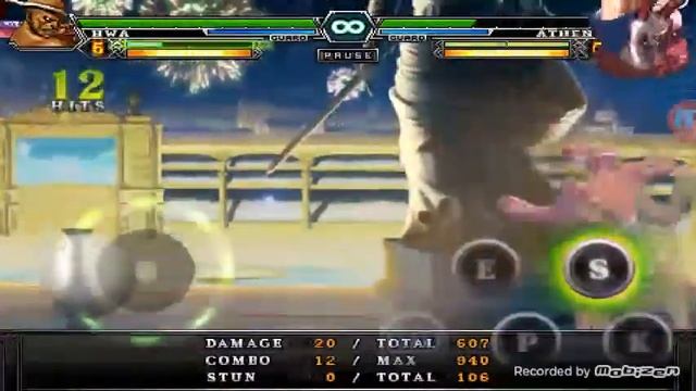 The King Of Fighters A-2012 Android Hwa Jai Combo смотреть онлайн