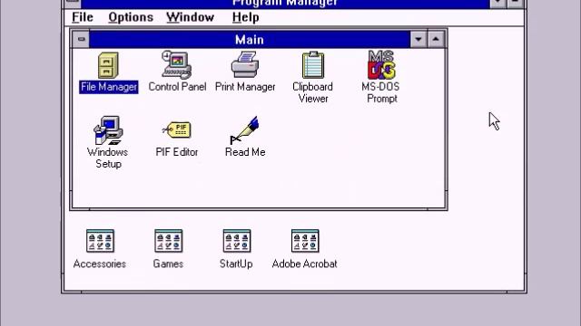 [400 Subscriber return] Installing Adobe Acrobat 3.01 on Windows 3.1 смотреть онлайн