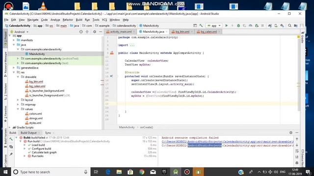 Starting with Calendar View | Part-3 | ANDROID STUDIO смотреть онлайн