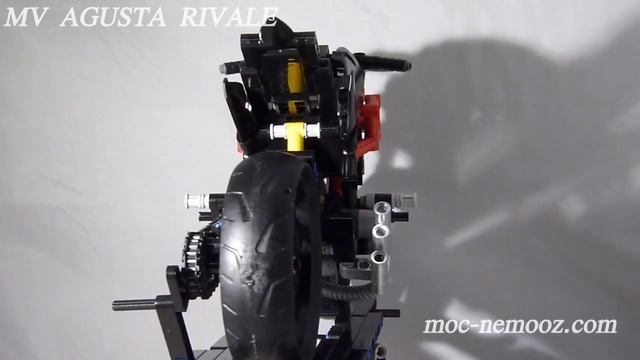 MV AGUSTA RIVALE - LEGO TECHNIC MOC смотреть онлайн