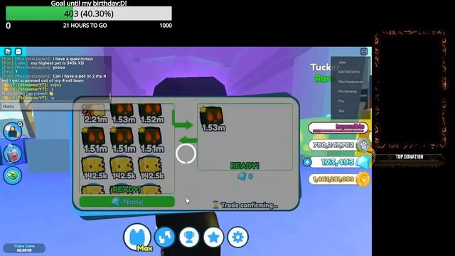 🔴 LIVE [MYTHICAL] Pet Simulator X! PET GIVE AWAY! смотреть онлайн