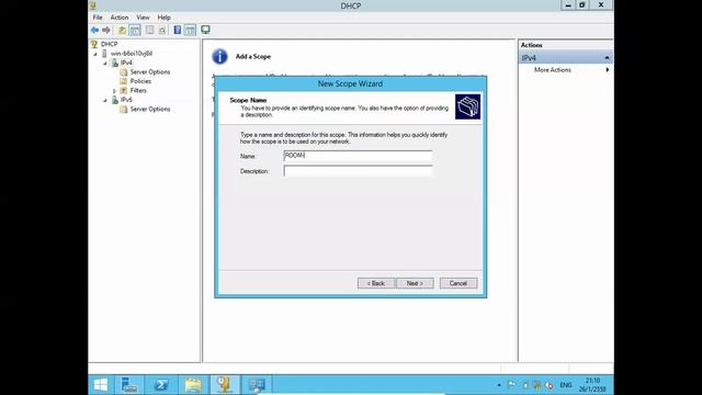 คลิปที่ 0003-การติดตั้ง DHCP Server บน Windows Server 2012R2 เพื่อแจกจ่ายไอพีให้กับเครื่องลูกข่าย смотреть онлайн