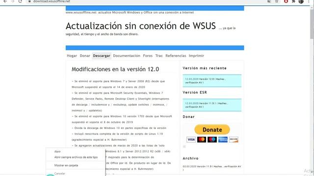 Como actualizar windows 10 con WSUS offline смотреть онлайн