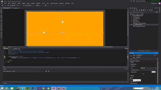 Visual Studio 2013 Windows 8.1 Application with XAML C# смотреть онлайн