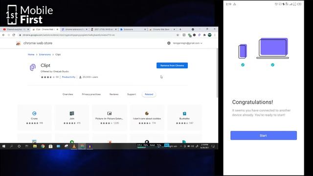How to copy Text from your Android Phone to PC смотреть онлайн