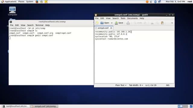 SNMP Install on CentOS 6.6 смотреть онлайн