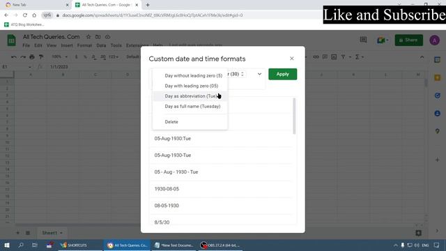 How to Change Date Format in Google Sheets [Tutorial] смотреть онлайн