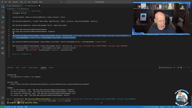 Arc-Enabled Server Run Command смотреть онлайн