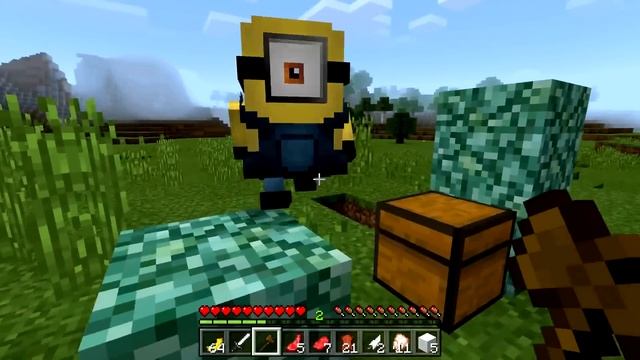 How To Spawn MINIONS In Minecraft Pocket Edition! (Despicable Me 3 Addon) смотреть онлайн