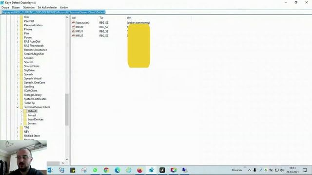 Uzak Masaüstü (remote desktop-RDP)Bağlantı Kayıtları Nasıl Temizlenir? смотреть онлайн