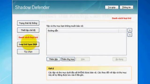 CĐ thực hành FPT - HoàngLNNPD00738 - Hướng dẫn dùng Shadow Defender смотреть онлайн