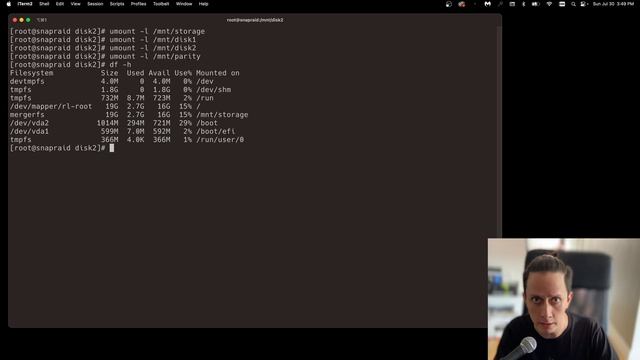 How to recover a failed drive using Snapraid смотреть онлайн
