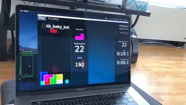 Simple Tetris AI Bot (Mac OS, Cultris 2) смотреть онлайн