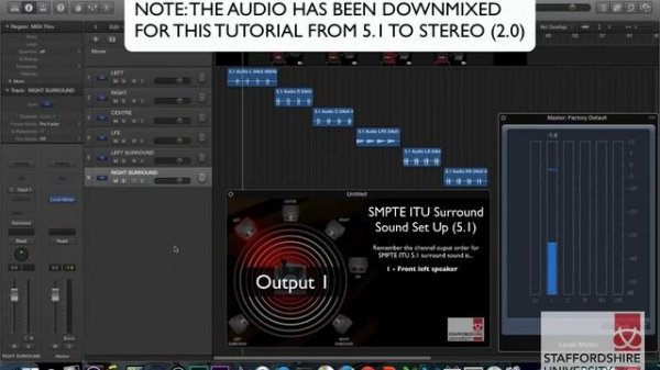 Setting Up Logic Pro X For 5.1 Surround Sound Mixing