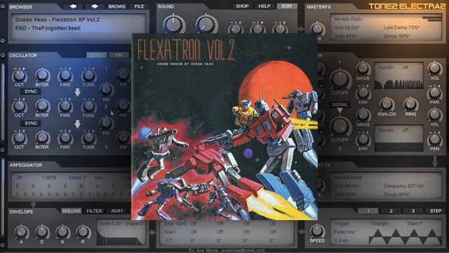 Flexatron Vol.2 XP ElectraX Presets Bank + Drum Kit Walkthru смотреть онлайн