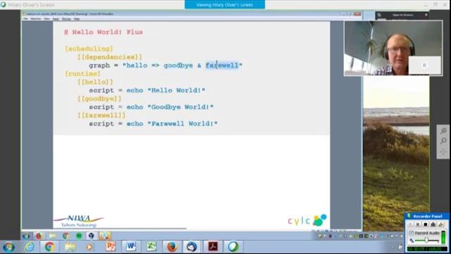 Cylc Workflow Engine: An Introduction and Live Demonstration, Hilary Oliver смотреть онлайн