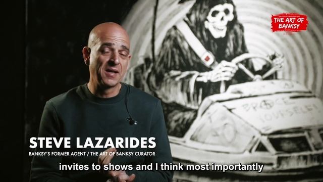 THE ART OF BANKSY | SYDNEY | STEVE LAZARIDES TALKS смотреть онлайн