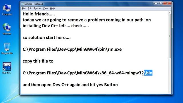 Solved - The following library directories don't exist in Dev C++ | Keep It Tech смотреть онлайн