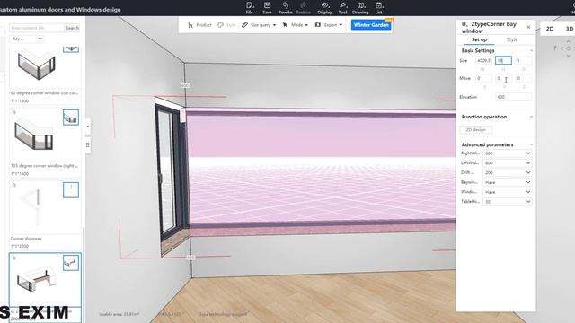 [New Function Update] Three sided corner window | Aihouse смотреть онлайн