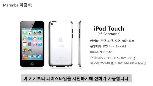 iPod Touch 시리즈 역사 및 벨소리(2007~2019) смотреть онлайн