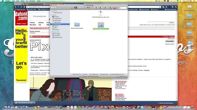 Pixelmator: Installing Fonts смотреть онлайн