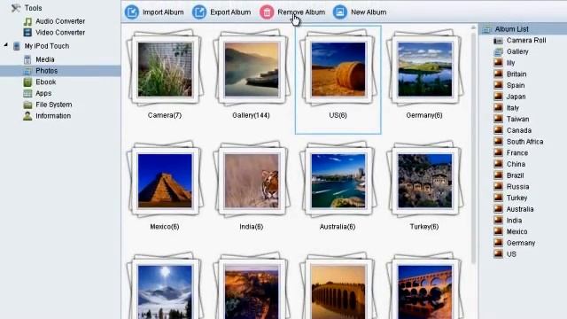 How to transfer camera roll, images between iPod and PC смотреть онлайн