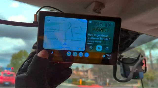 Review URVOLAX Wireless Portable Car Stereo Carplay Audio Receiver Compatible with Apple Android Au смотреть онлайн