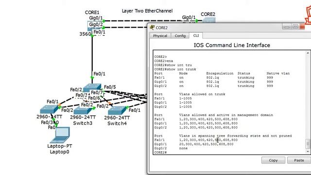Layer Two Etherchannel LACP - Cisco смотреть онлайн
