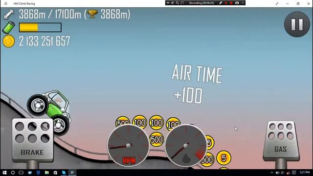 Hill Climb Racing New Update ELECTRIC CAR [Windows 10] смотреть онлайн