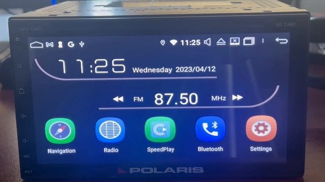How to perform a software update on a Polaris android head unit смотреть онлайн