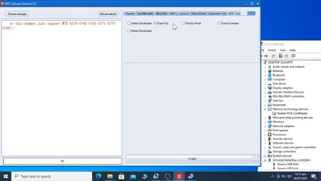 MRT V5.52 Latest MTK Update FRP Unlock| Factory Reset & More смотреть онлайн
