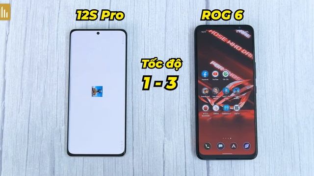 SpeedTest Xiaomi 12S Pro vs ROG Phone 6: Cùng Snap 8+ Gen 1 nhưng tốc độ quá khác biệt! смотреть онлайн