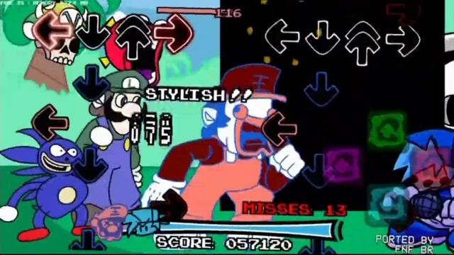 FNF Vs Mario's Monday Night Massacre Android Port смотреть онлайн