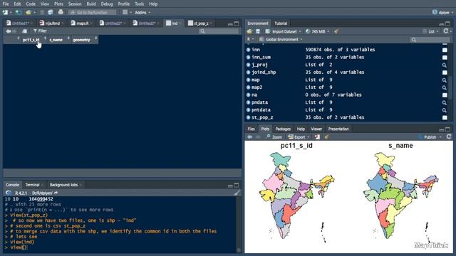 How to make a Map in R Studio software | Choropleth Map | R Studio | ArcGIS #gis#arcgis #how #howt смотреть онлайн