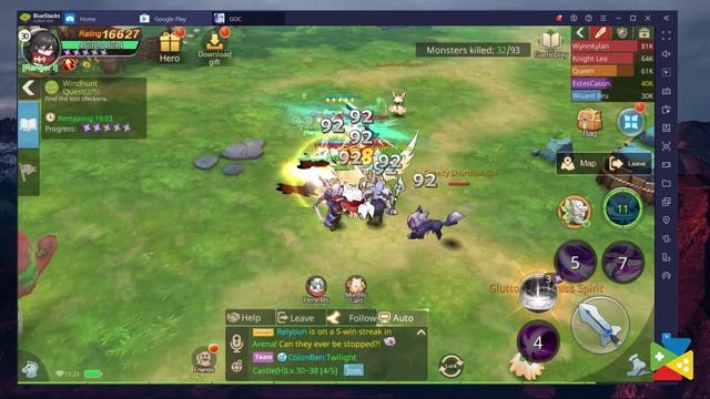How to play Guardians of Cloudia on PC with BlueStacks смотреть онлайн