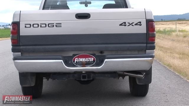 1998-01 Dodge Ram 1500/2500 5.2L, 5.9L - Flowmaster Force II Cat-back Exhaust 817178 смотреть онлайн