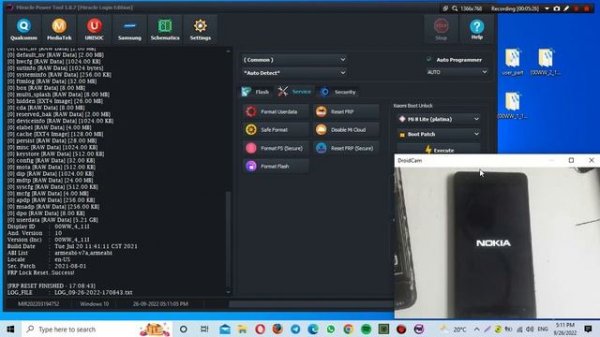 NOKIA 2.1 TA 1092 FACTORY RESET FRP BYPASS  BY MIRACLE POWER TOOL
