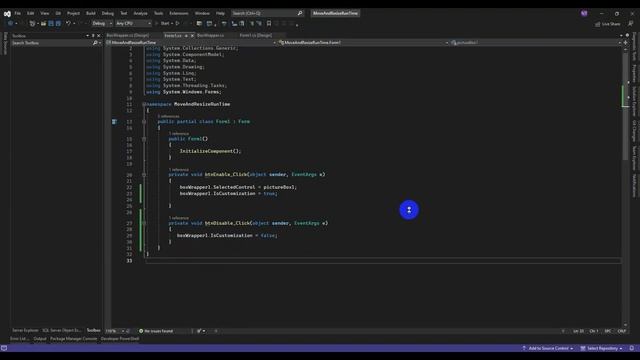 [C# - VB.NET] How to Move and Resize All control in Winform Run Time | laptrinhvb.net смотреть онлайн
