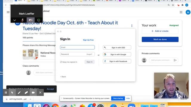How to Split Screen Zoom and Google Chrome on your Mac book смотреть онлайн